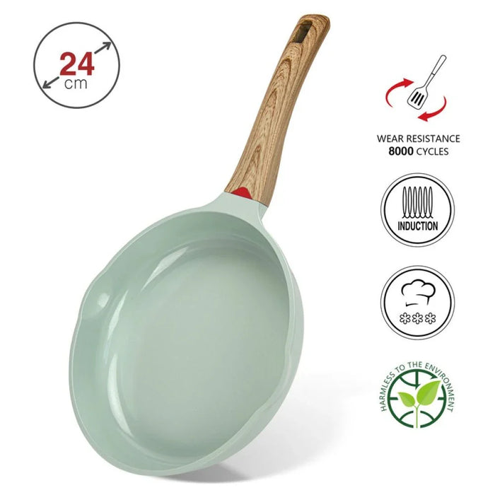 Fissman Frying Pan Cameo 24X5 Cm (Cast Aluminium With Non-Stick Coating)- 10033