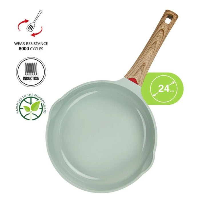 Fissman Frying Pan Cameo 24X5 Cm (Cast Aluminium With Non-Stick Coating)- 10033