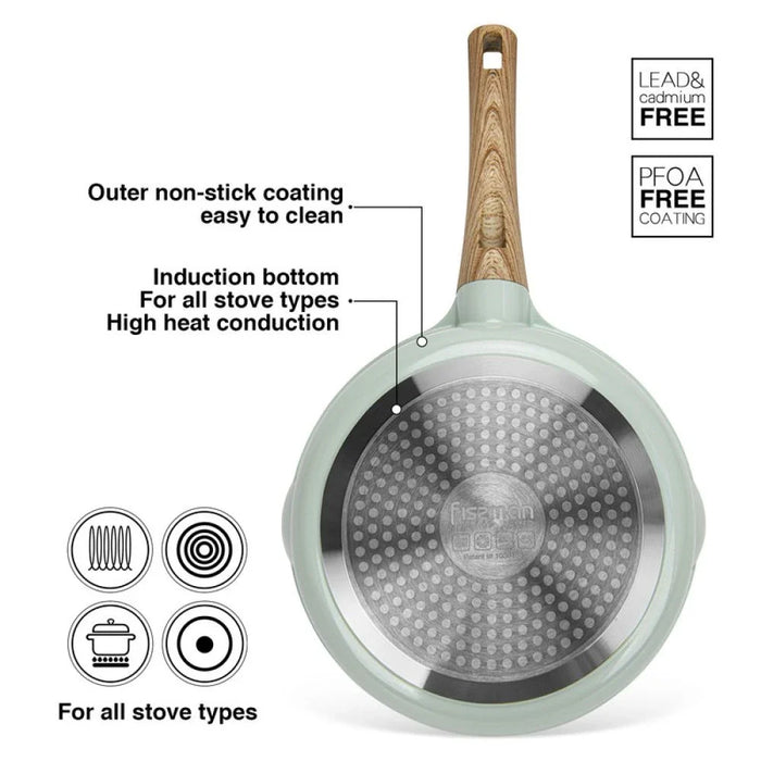 Fissman Frying Pan Cameo 24X5 Cm (Cast Aluminium With Non-Stick Coating)- 10033