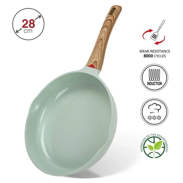 Fissman Frying Pan Cameo 28X6 Cm (Cast Aluminium With Non-Stick Coating) - 10034
