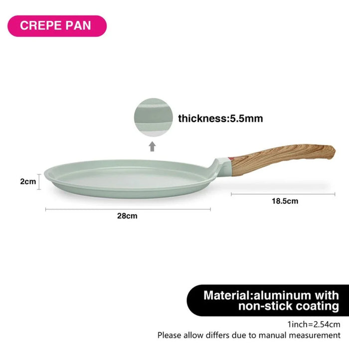 Fissman Crepe Pan Cameo 28 Cm (Cast Aluminium With Non-Stick Coating) Ñ 10035