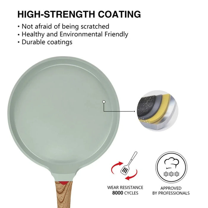 Fissman Crepe Pan Cameo 28 Cm (Cast Aluminium With Non-Stick Coating) Ñ 10035
