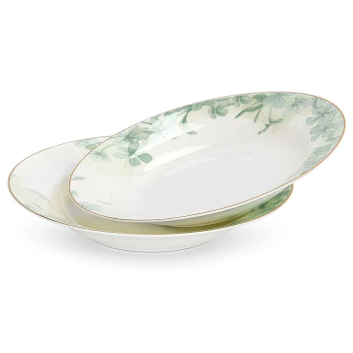 Fissman Set Of 2 Deep Plates Summer Glint 20.5 Cm (Fine Bone China) Ñ 10018