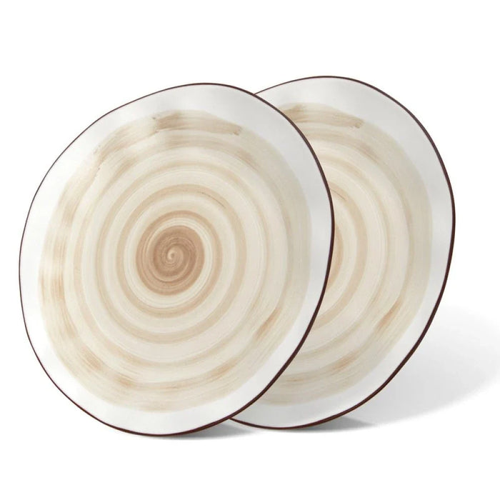 Fissman Set Of 2 Plates Glide 26 Cm (Porcelain)  10021
