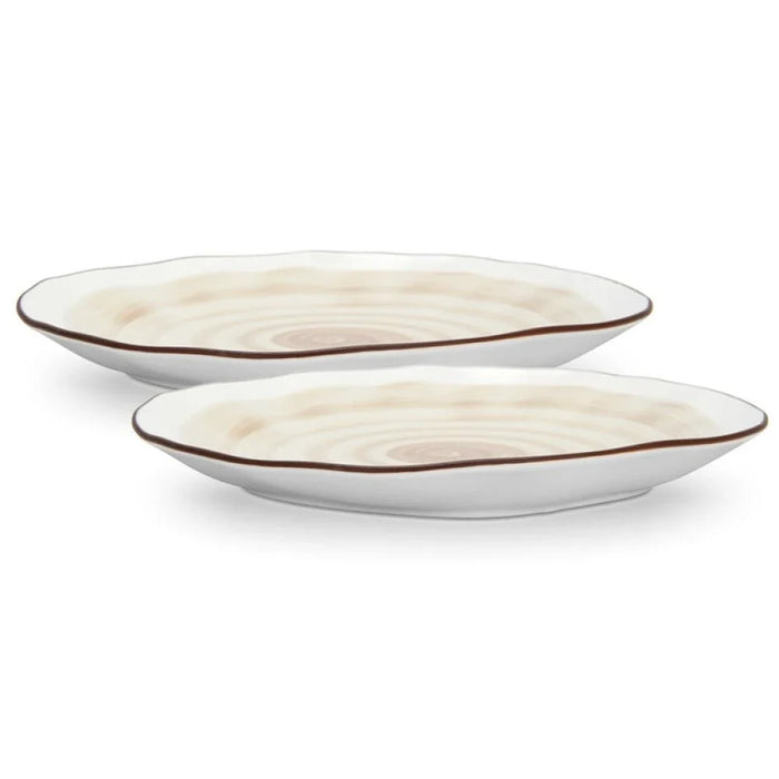 Fissman Set Of 2 Plates Glide 26 Cm (Porcelain)  10021