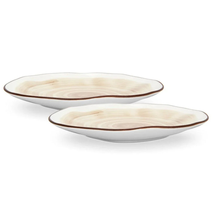 Fissman Set Of 2 Plates Glide 21 Cm (Porcelain)  10022
