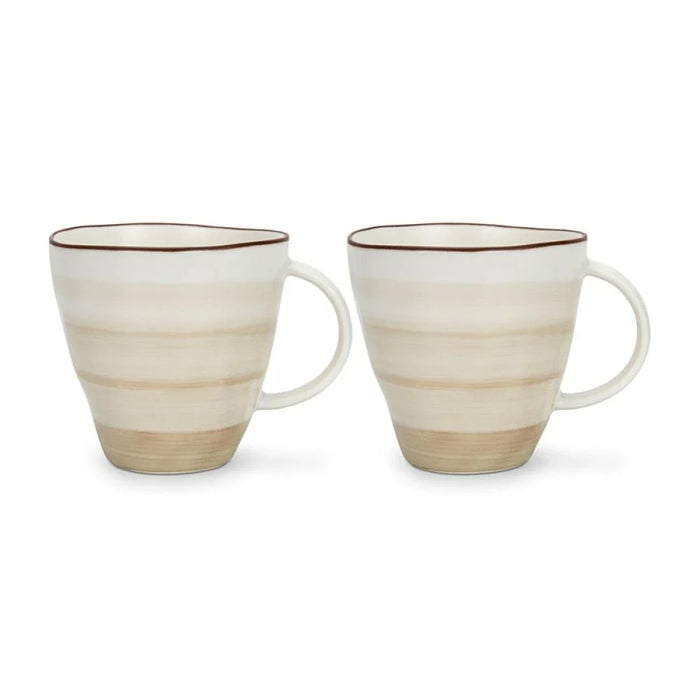 Fissman Set Of 2 Mugs Glide 375 Ml (Porcelain)  10026