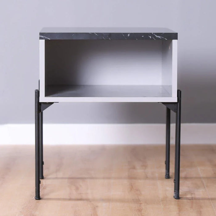 Form End Table - Black/Grey - With 2-Year Warranty
