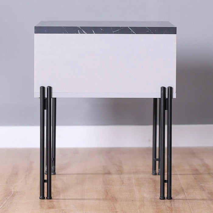 Form End Table - Black/Grey - With 2-Year Warranty