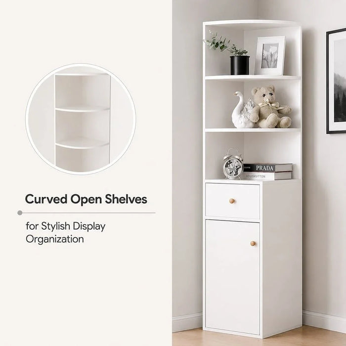 Adelin Display Cabinet-White