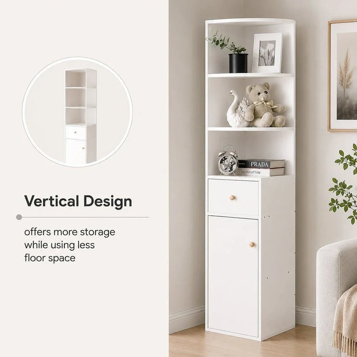 Adelin Display Cabinet-White