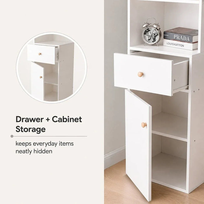 Adelin Display Cabinet-White