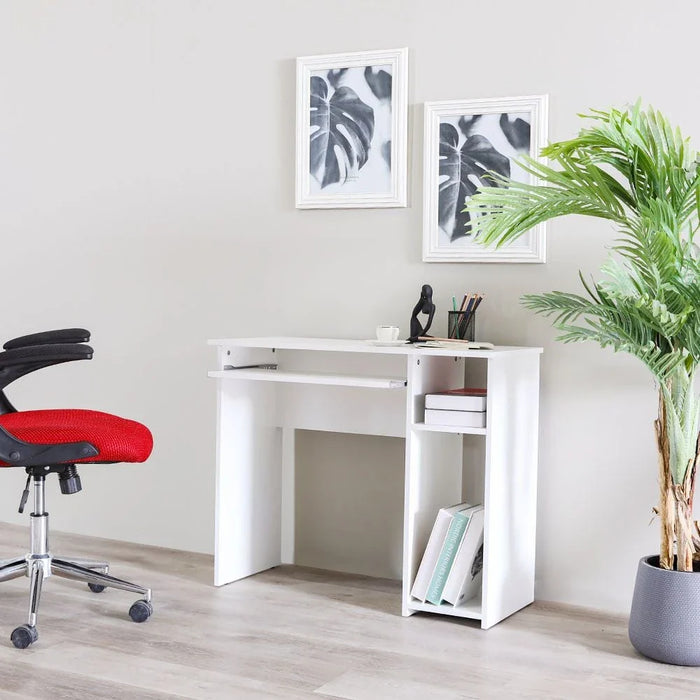 Amity Office Table-White