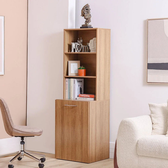 Ivana Multifunctional Office Desk-Almond