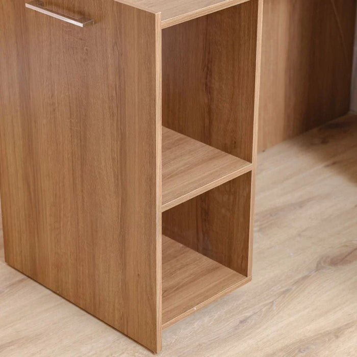 Ivana Multifunctional Office Desk-Almond
