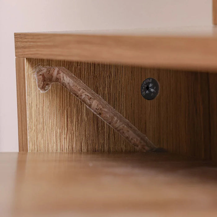 Ivana Multifunctional Office Desk-Almond
