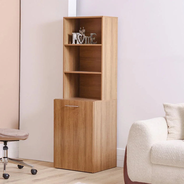 Ivana Multifunctional Office Desk-Almond