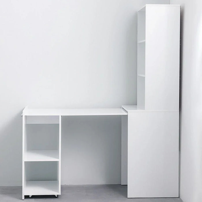 Ivana Multifunctional Office Desk-White