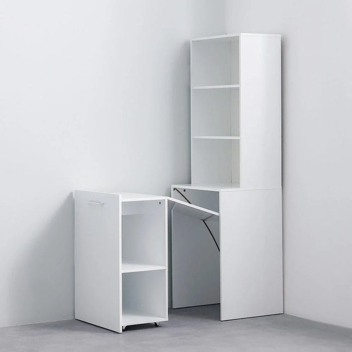 Ivana Multifunctional Office Desk-White