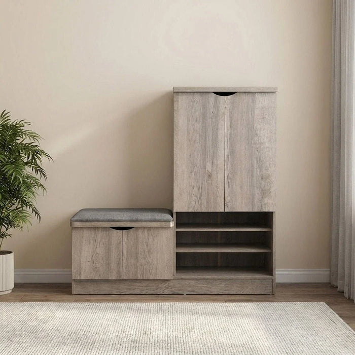 Alegra 23-Pair Shoe Cabinet