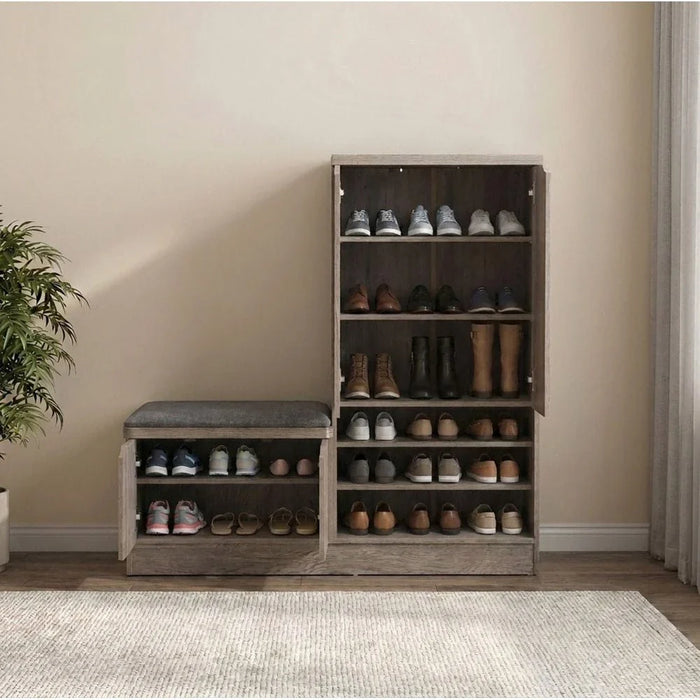 Alegra 23-Pair Shoe Cabinet