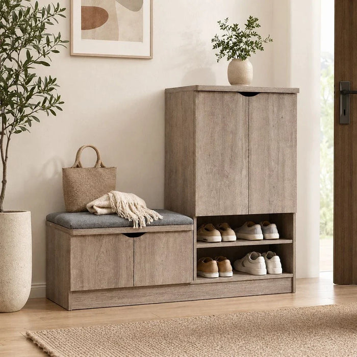 Alegra 23-Pair Shoe Cabinet