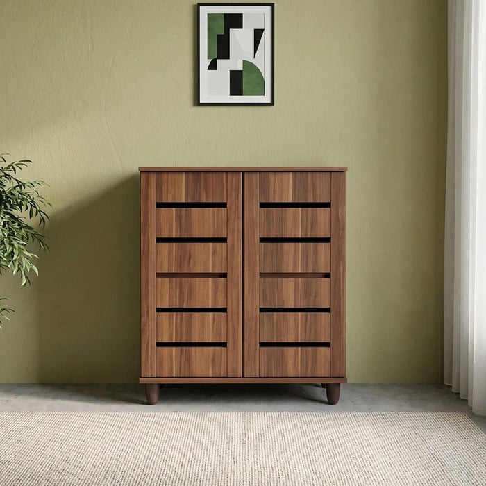 Ricky 14-Pair Shoe Cabinet