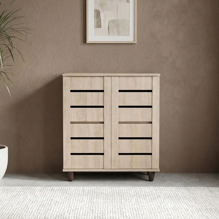 Ricky 14-Pair Shoe Cabinet