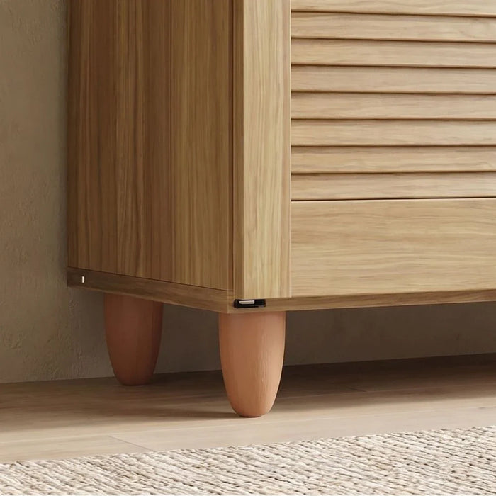 Niva 2 Door Shoe Cabinet For 12 Pairs - Oak