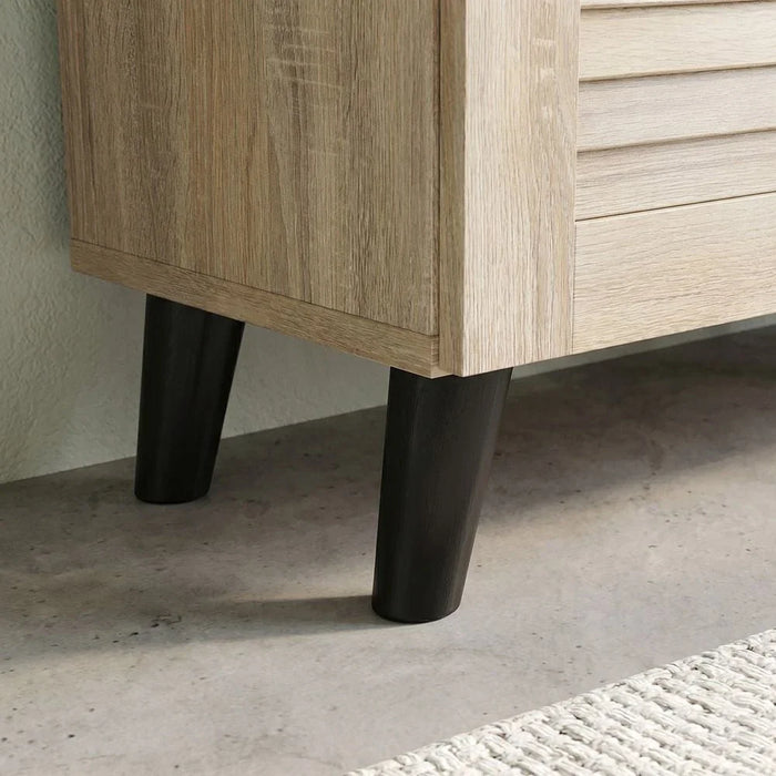 Alfa 3 Door Shoe Cabinet For 14 Pairs- Sonoma Oak
