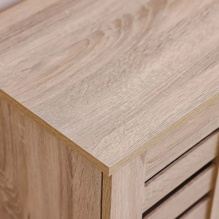 Jax 3 Door Shoe Cabinet For 14 Pairs - Sonoma Oak