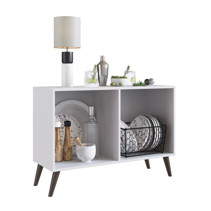 Skitty 2-Door Cabinet-White-With 2-Year Warranty