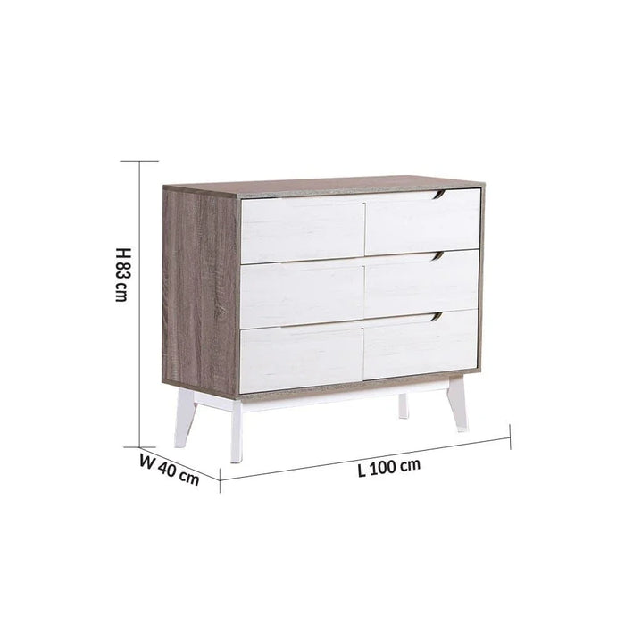 Hazel Display Cabinet-White
