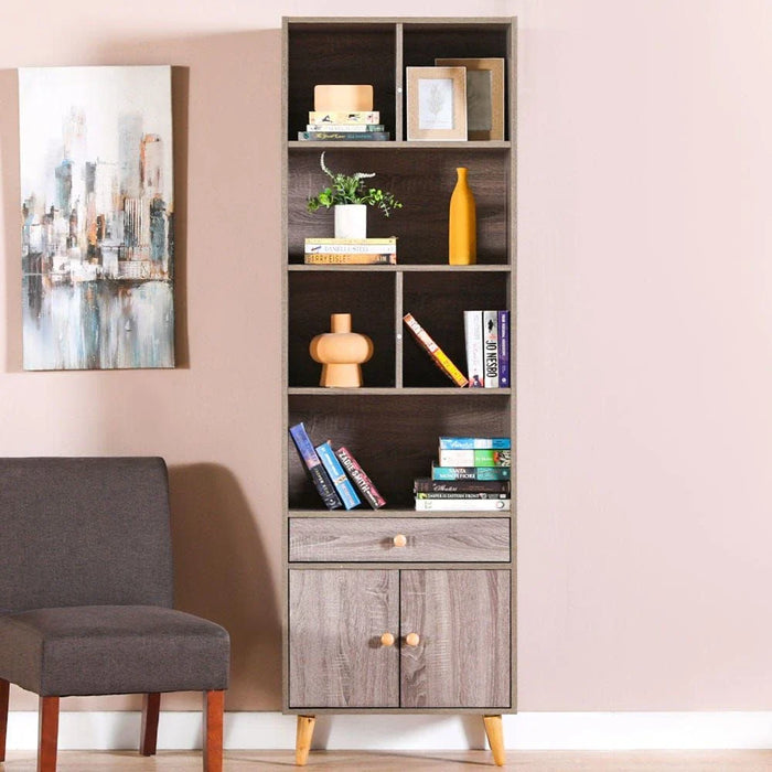 Patterson Display Cabinet -Dark oak