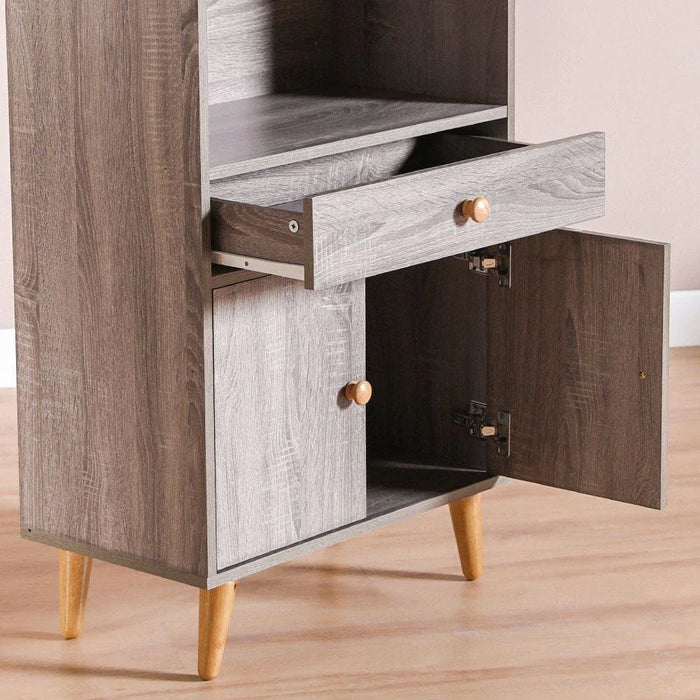 Patterson Display Cabinet -Dark oak