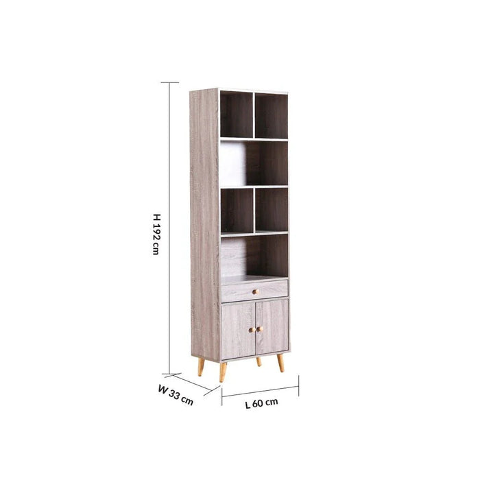 Patterson Display Cabinet -Dark oak