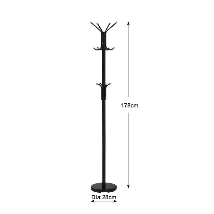 Deborah Coat Hanger - Black