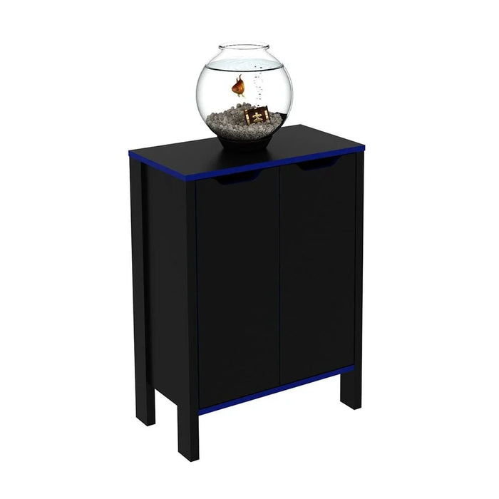 Atlaz Storage Cabinet with 2 Doors-Blue/Black-With 2-Year Warranty