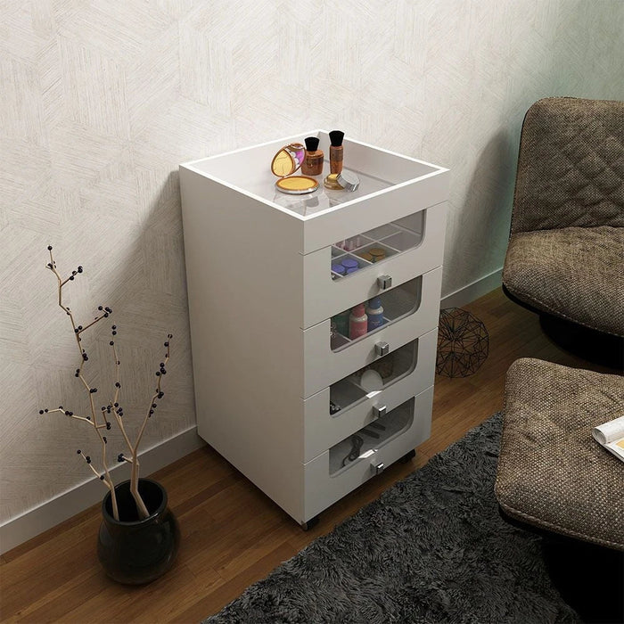 Eldon Make-Up Storage Cabinet-White-With 2-Year Warranty