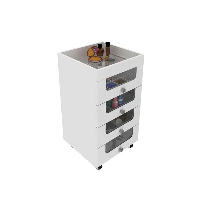 Eldon Make-Up Storage Cabinet-White-With 2-Year Warranty