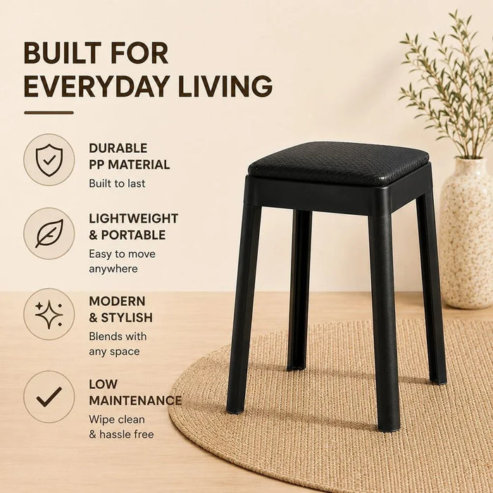 Marius Stool - Black