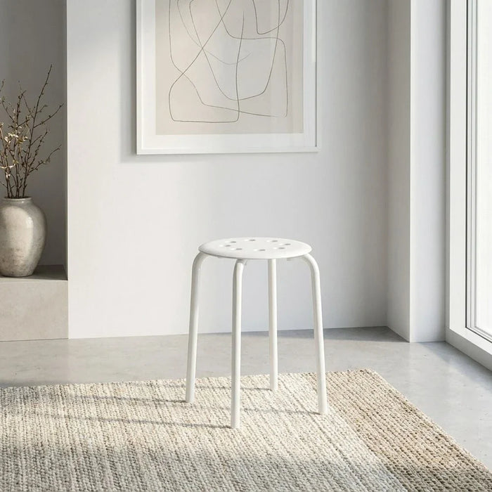 Kenli Stool - White