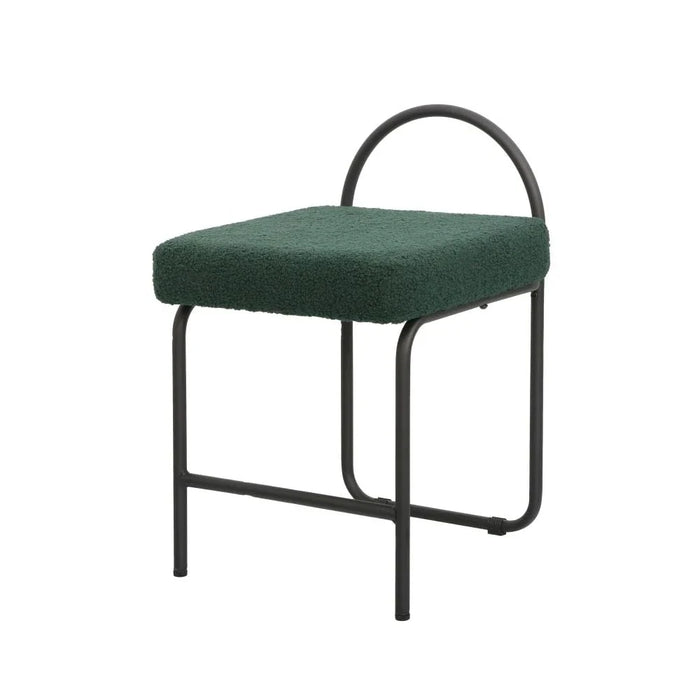 Hanner Stool - Green/Black - With 2-Year Warranty