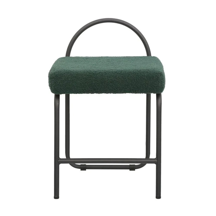 Hanner Stool - Green/Black - With 2-Year Warranty