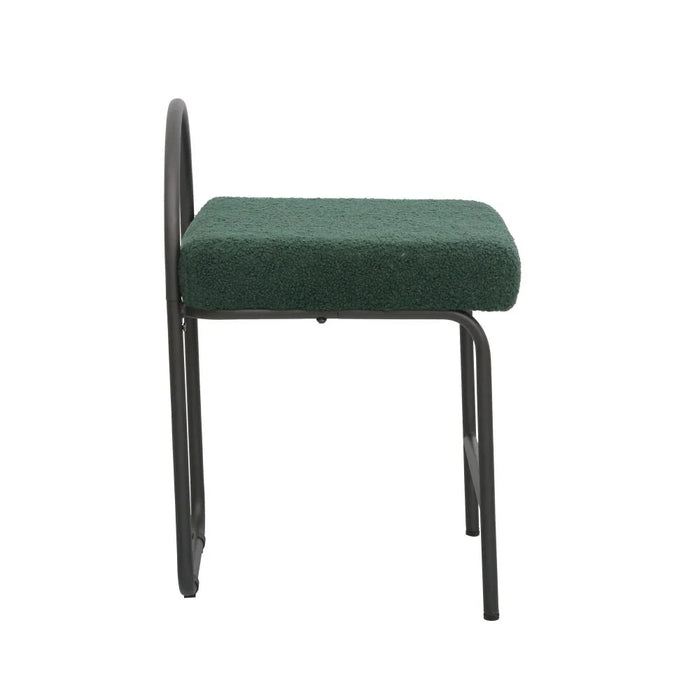 Hanner Stool - Green/Black - With 2-Year Warranty
