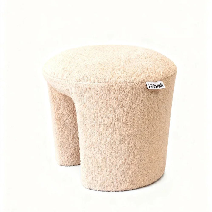 Jovani Fabric Ottoman - Beige - With 2-Year Warranty