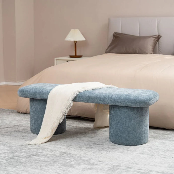 Murano Bench- Denim Blue