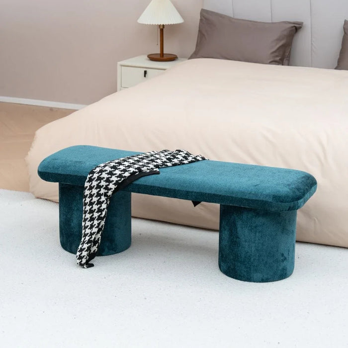 Murano Bench- Teal Blue