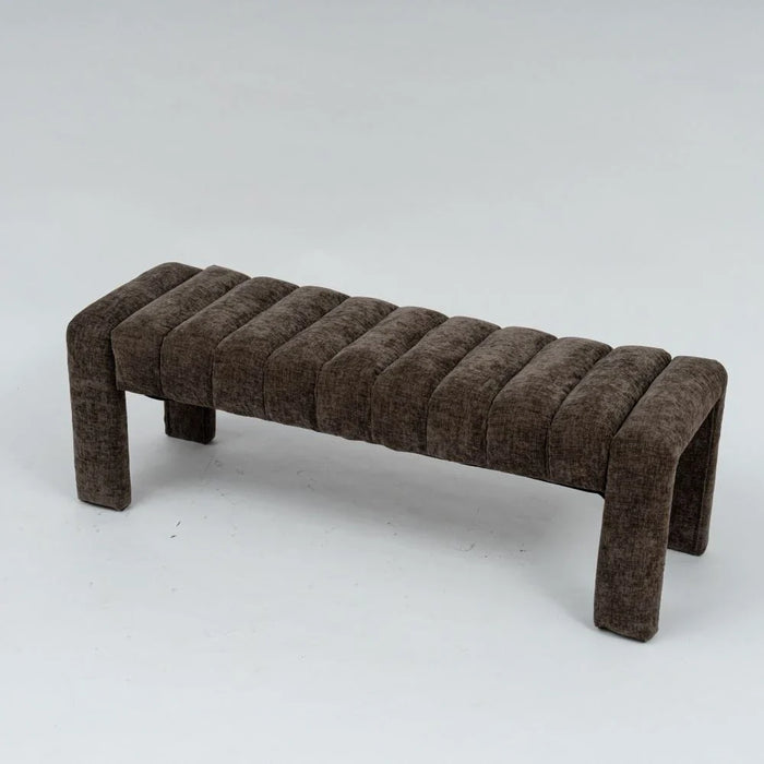 Dorsy Bench - Dark Brown - With 2-Year Warranty