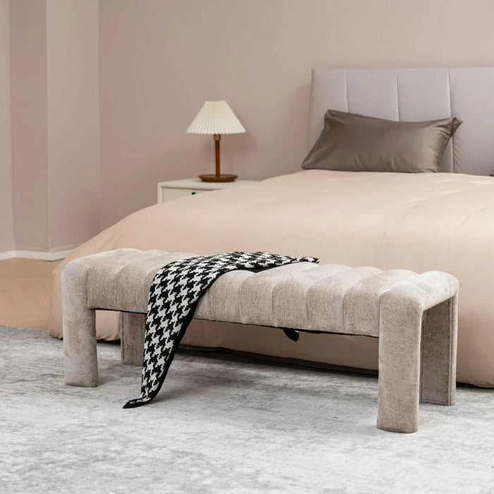 Dorsy Bench- Beige